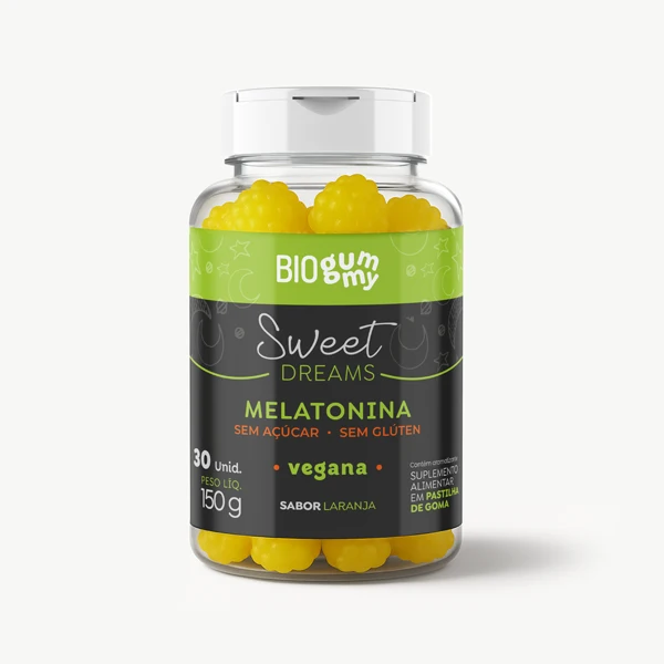 Melatonina em Goma de Pectina Vegana
