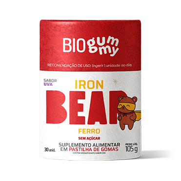 Biogummy Iron Bear Ferro em goma