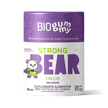 Biogummy Strong Bear Cálcio em goma